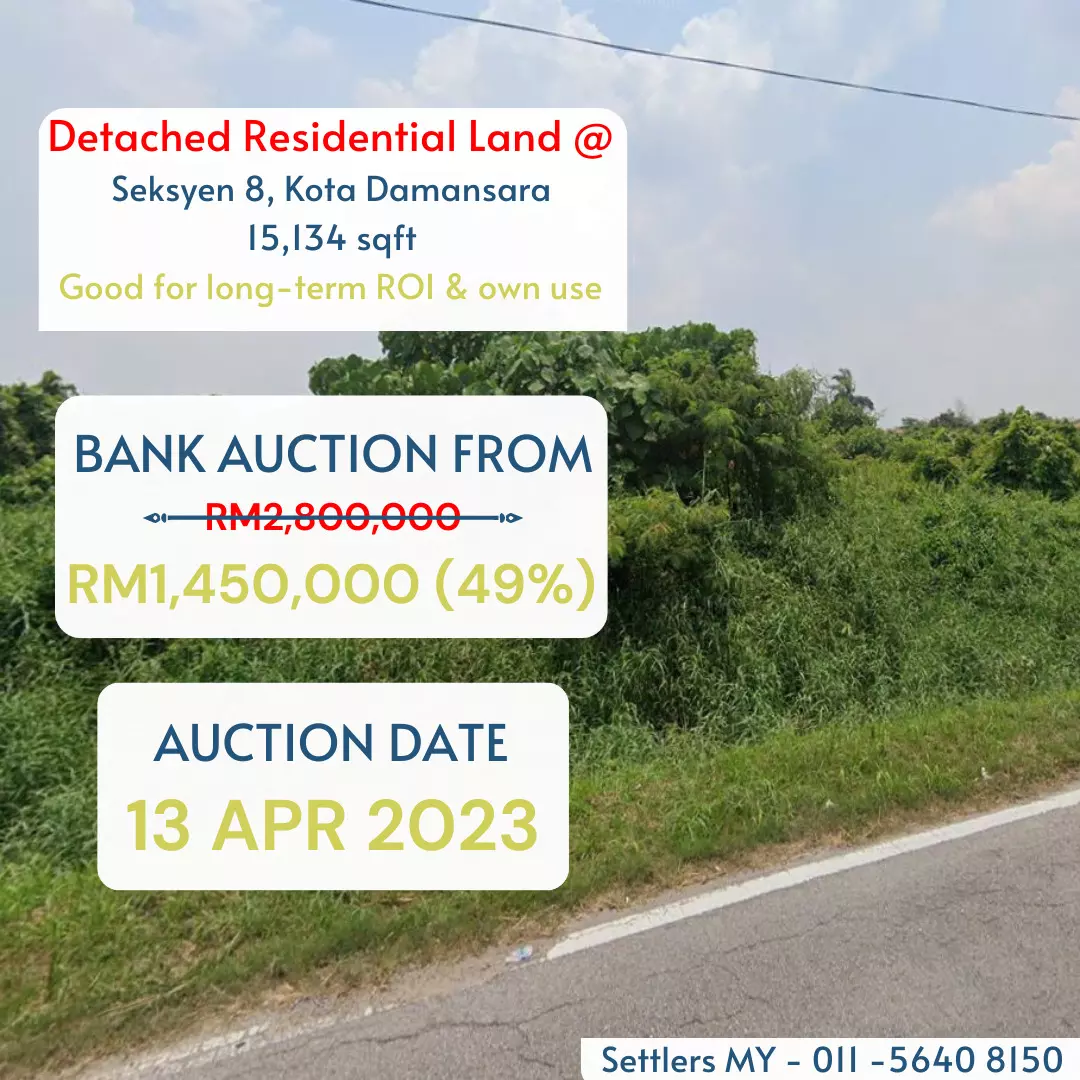 bank lelong Seksyen 8, Kota Damansara, Selangor for Auction