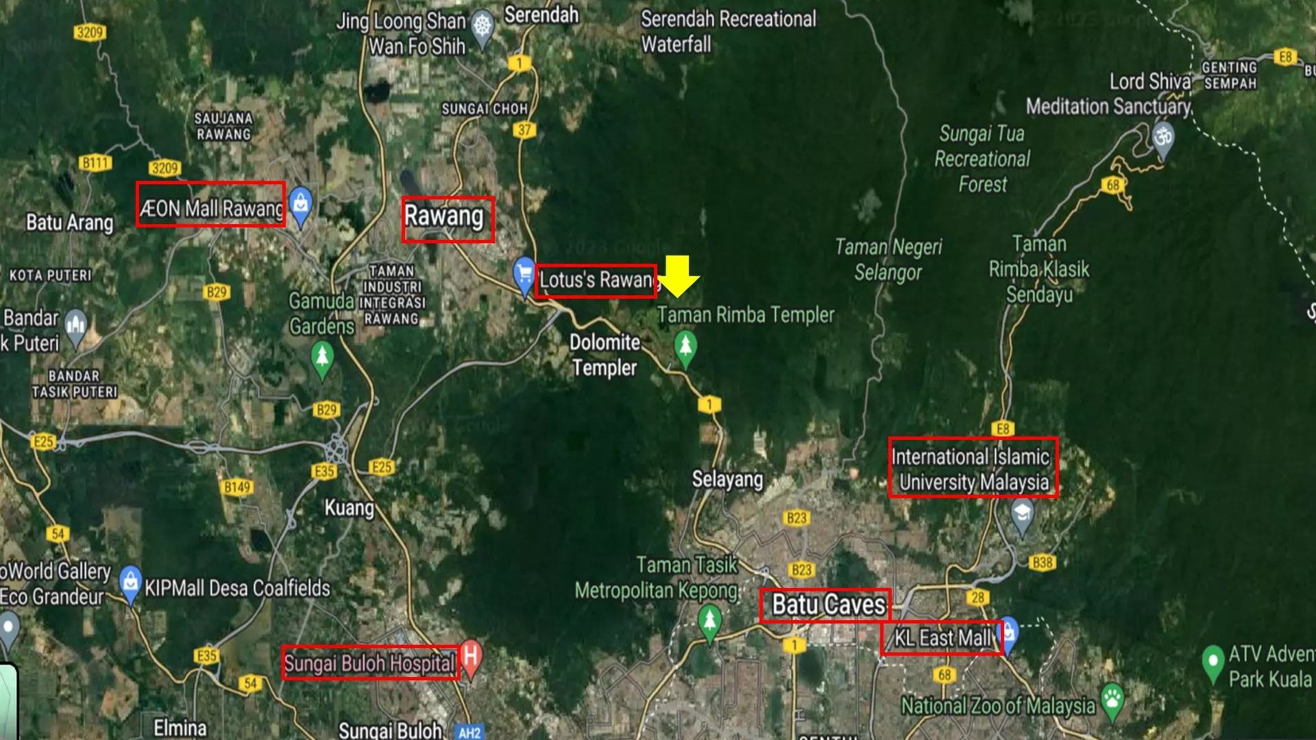 Bank Lelong Residential Land @ Templer Park, Batu Caves, Selangor for Auction 2