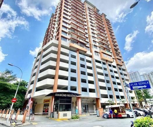 Bank Lelong Diamond Regency @ Setapak, Kuala Lumpur for Auction