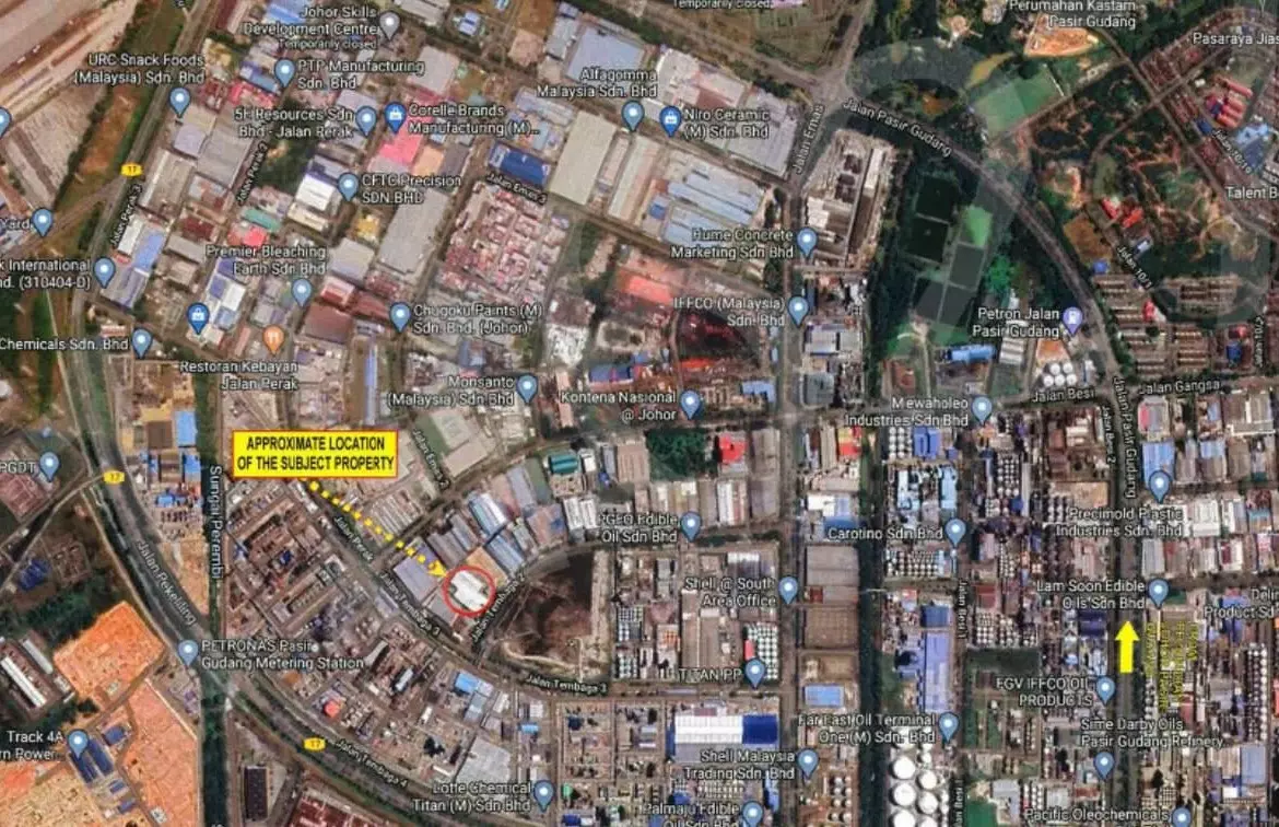 Rumah Lelong Factory Building Warehouse @ Pasir Gudang, Johor for Auction 4