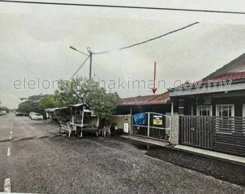 Rumah Lelong 1 Storey house @ Taman Perepat Indah, Klang, Selangor for Auction