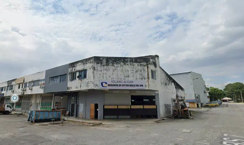 Rumah Lelong 1.5 Storey Factory @ Bukit Serdang Industrial Park, Seri Kembangan, Selangor for Auction