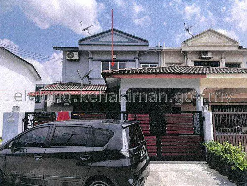 Rumah Lelong 2 Storey End Lot House @ Taman Mewah Jaya 2, Klang, Selangor for Auction