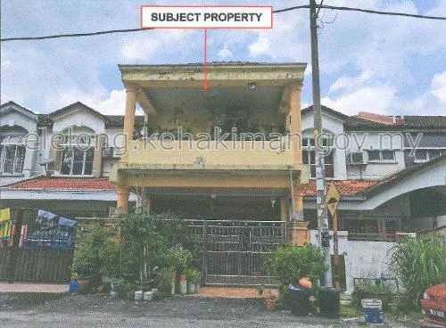 Rumah Lelong 2 Storey House @ Bandar Mahkota Cheras, Cheras, Selangor for Auction