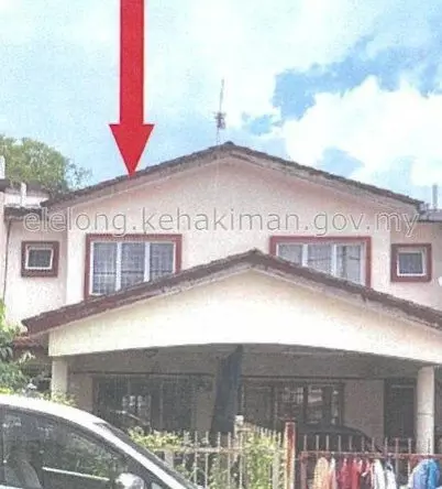 Rumah Lelong 2 Storey Semi-D House @ Taman Bukit Permata, Batu Caves, Selangor for Auction
