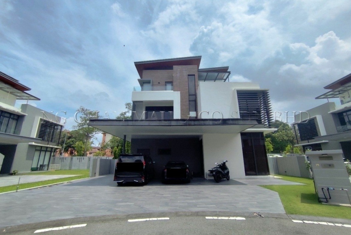 Rumah Lelong 3 Storey Bungalow @ Long Branch Residence, Alam Kemuning, Kota Kemuning, Shah Alam, Selangor for Auction