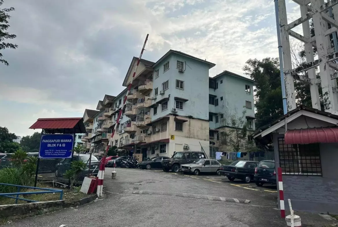 Rumah Lelong Apartment Mawar @ Kinrara Industrial Park, Puchong, Selangor for Auction 2