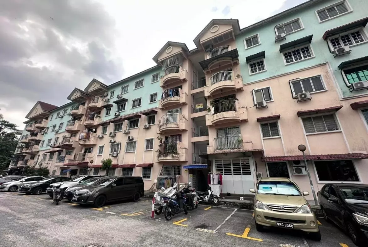 Rumah Lelong Apartment Mawar @ Kinrara Industrial Park, Puchong, Selangor for Auction 3