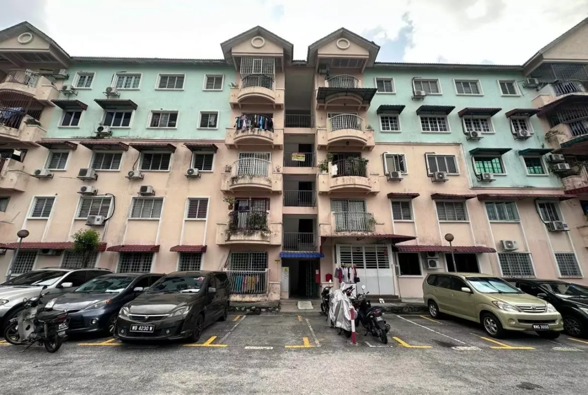 Rumah Lelong Apartment Mawar @ Kinrara Industrial Park, Puchong, Selangor for Auction