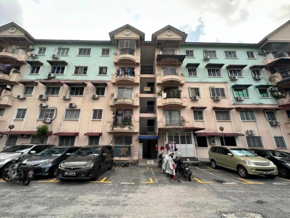 Rumah Lelong Apartment Mawar @ Kinrara Industrial Park, Puchong, Selangor for Auction