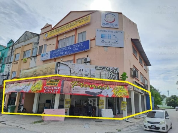 Rumah Lelong Corner Ground Floor Shot Lot @ Port Klang, Klang, Selangor for Auction