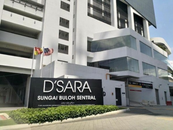 Rumah Lelong D'Sara Sentral (S1-25-01) @ Sungai Buloh, Shah Alam, Selangor for Auction