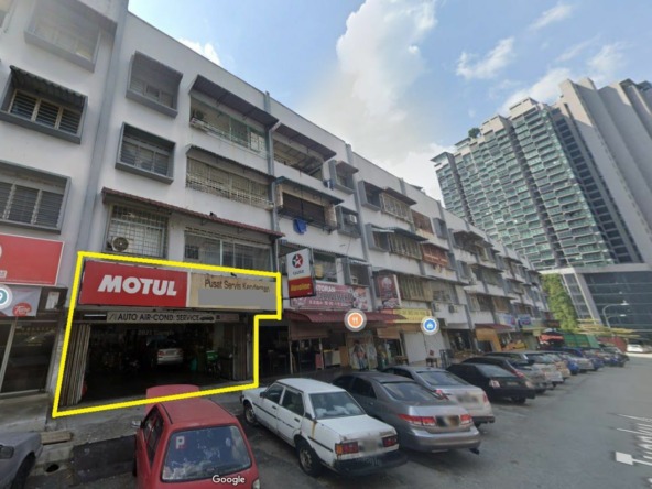 Rumah Lelong Ground Floor Shop Lot @ Salak South, Sungai Besi, Kuala Lumpur for Auction