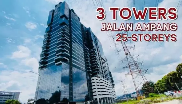 Rumah Lelong Menara 3 @ Jalan Ampang, KL City, Kuala Lumpur for Auction