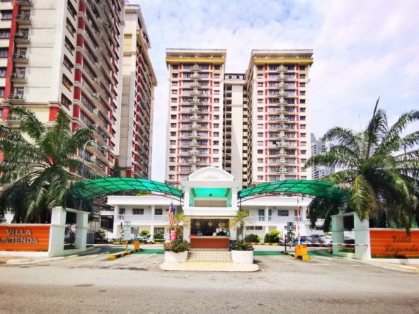 Rumah Lelong Villa Lagenda Condominium @ Selayang, Kuala Lumpur for Auction