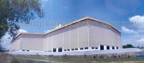 Factory Lelong Industrial Land With Single Storey Detached Warehouse @ Kawasan Perindustrian Rembia, Alor Gajah, Melaka for Auction