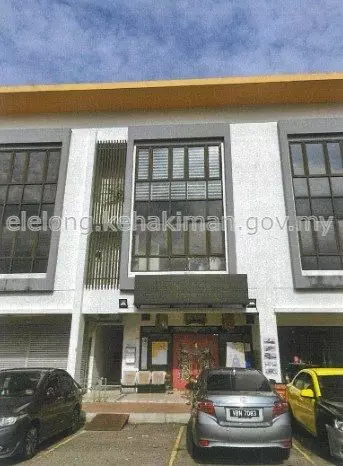 Kedai Lelong 3 Storey Shop Office @ Taman Seri Sungai Long, Cheras, Selangor for Auction