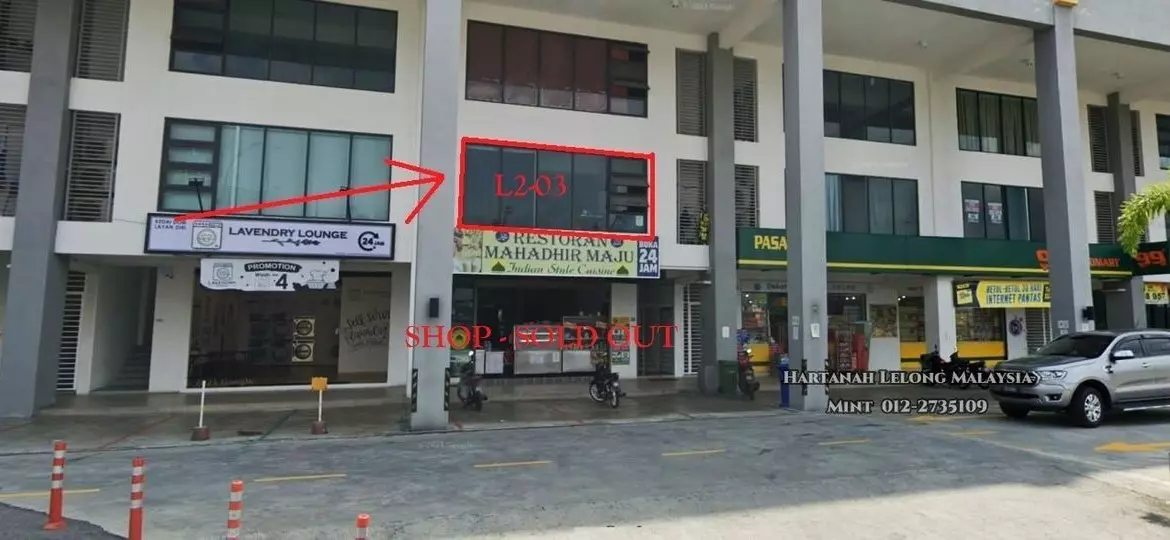 Office Lelong Office Unit @ Silk Sky (L20-11), Kampung Baru Belakong, Seri Kembangan, Selangor for Auction 2