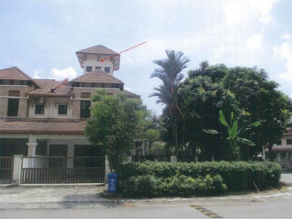 Rumah Lelong 2 Storey Corner Lot House @ Pulau Angsa, Seksyen U10, Shah Alam, Selangor for Auction