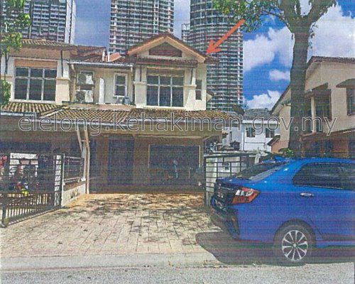 Rumah Lelong 2 Storey End Lot House @ Seksyen 7 Shah Alam, Selangor for Auction