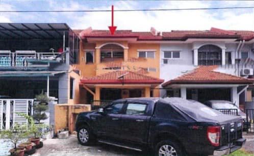 Rumah Lelong 2 Storey House @ Taman Lestari Putra, Bandar Putra Permai, Seri Kembangan, Selangor for Auction