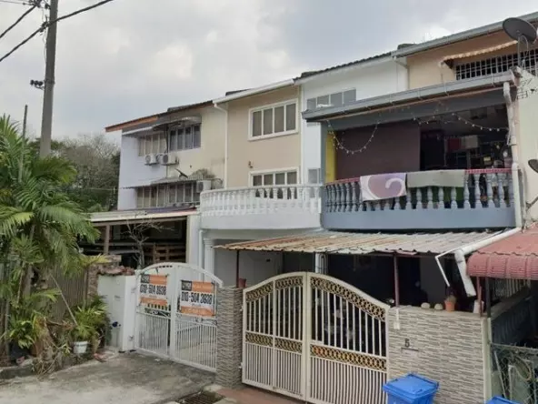 Rumah Lelong 3 Storey House @ Taman Sri Muda, Shah Alam, Selangor for Auction