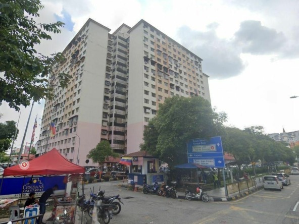 Rumah Lelong Apartment Cendana @ Bandar Sri Permaisuri, Cheras, Kuala Lumpur for Auction