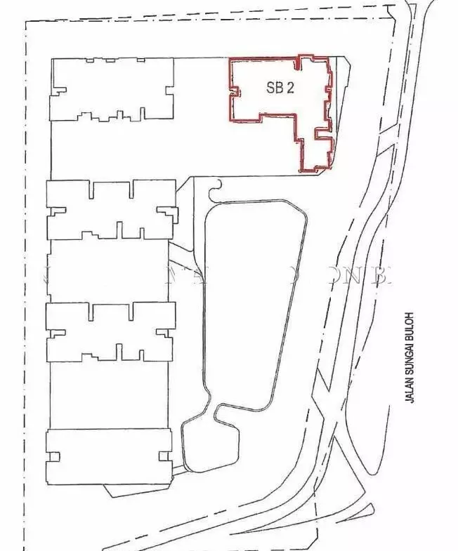 Rumah Lelong Dsara Sentral (SB2-15-05) (Site Plan 3) @ Sungai Buloh, Shah Alam, Selangor for Auction