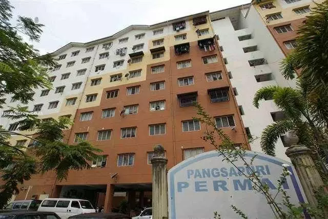 Rumah Lelong Pangsapuri Permai Indah @ Pelabuhan Klang (Port Klang), Pandamaran Jaya, Klang, Selangor for Auction