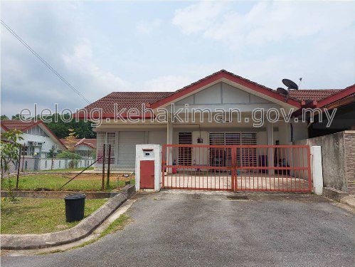 Rumah Lelong Single Storey Corner Semi-D House @ Batang Kali, Selangor for Auction