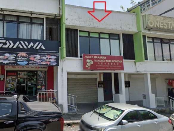 Kedai Lelong 2 Storey Terrace Shop Office (No. 8 & 8-01) @ Bandar Damai Perdana, Cheras, Selangor for Auction
