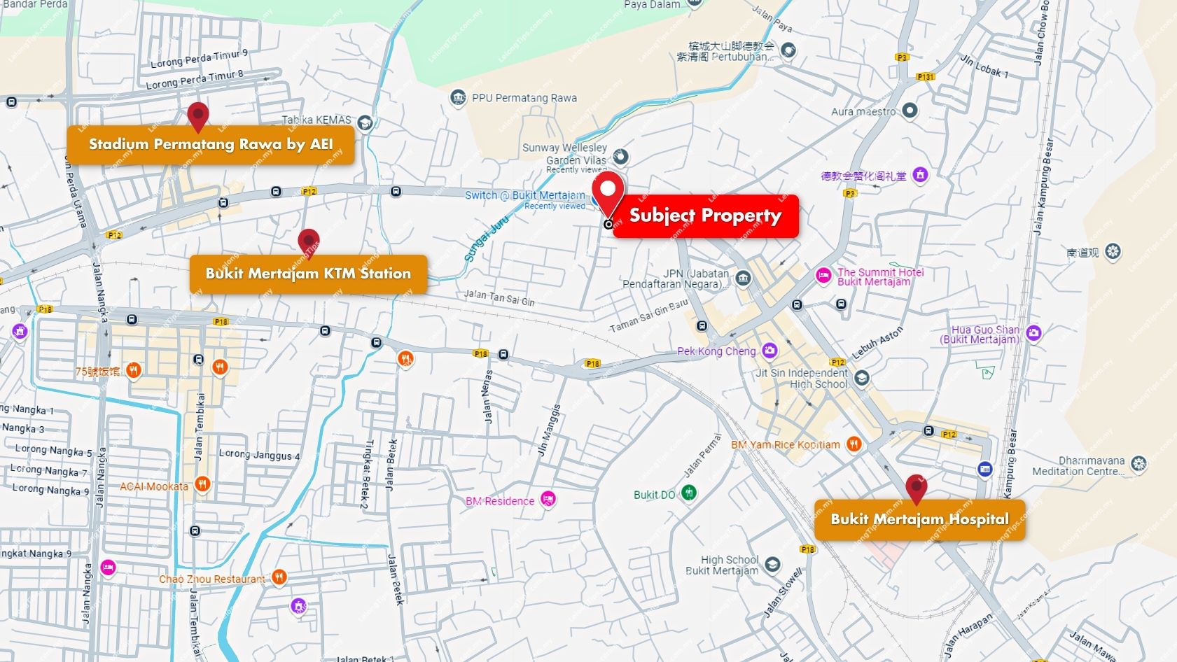 Kedai Lelong 3 Storey Shop Office (No. 3) @ Bukit Mertajam Wellesley, Bukit Mertajam, Penang for Auction 2