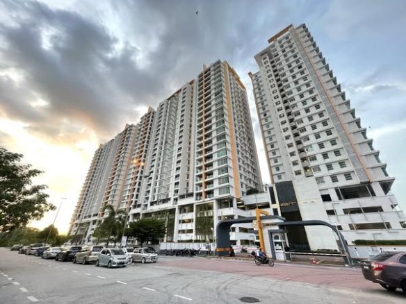 Rumah Lelong The Zest (ZB-08-03A) @ Bandar Kinrara, Puchong, Selangor for Auction