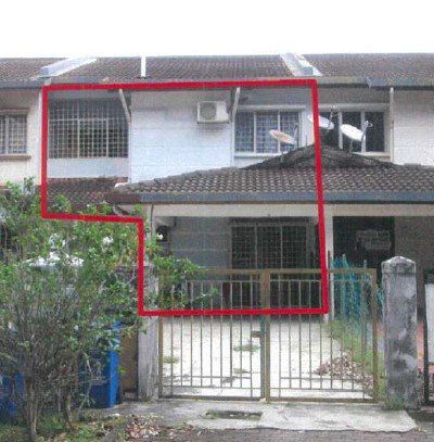 Rumah Lelong Townhouse (No. 6A) @ Bukit Rimau, Kota Kemuning, Shah Alam, Selangor for Auction