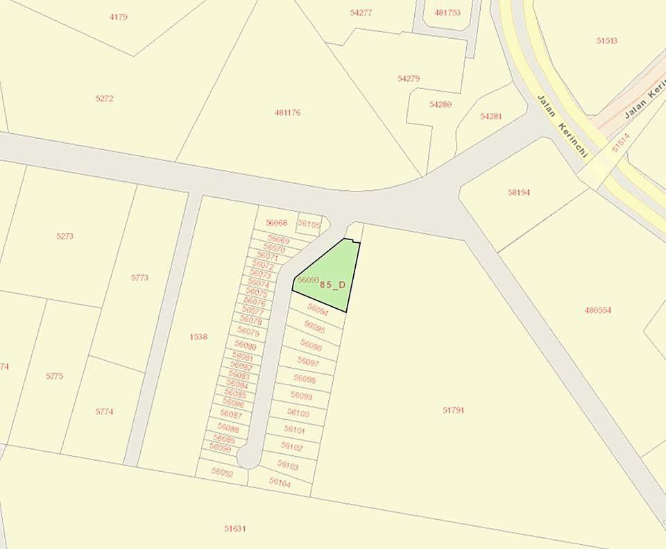 Tanah Lelong Semi-Detached Plot (Lot 5609) @ Pantai Prima, Bangsar, Kuala Lumpur for Auction 2