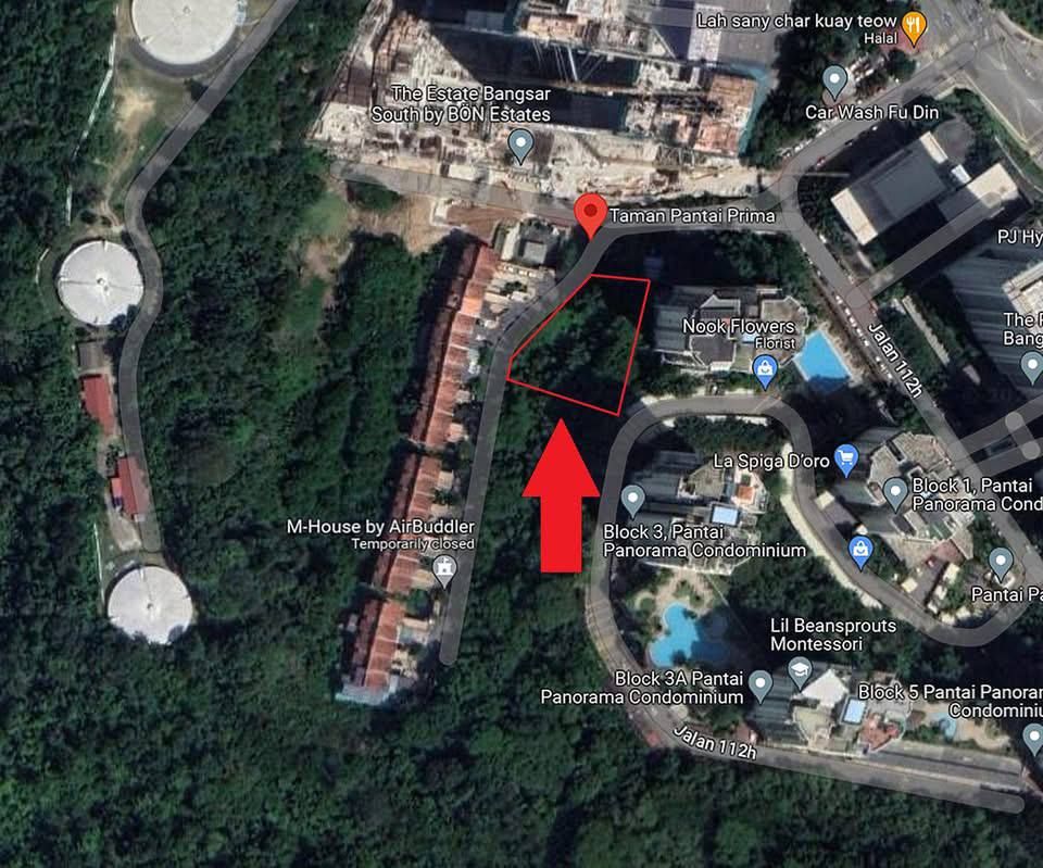 Tanah Lelong Semi-Detached Plot (Lot 5609) @ Pantai Prima, Bangsar, Kuala Lumpur for Auction