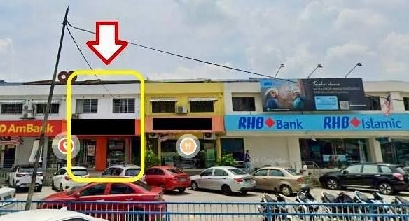 Kedai Lelong 2 Storey Shop Lot (No. 389) @ Bandar Baru Sungai Buloh, Seksyen U20, Shah Alam, Selangor for Auction