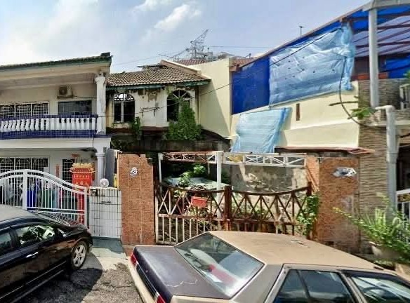 Rumah Lelong 2 Storey House (No. 40) @ Taman Sejahtera, Jalan Kuching, KL City, Kuala Lumpur for Auction