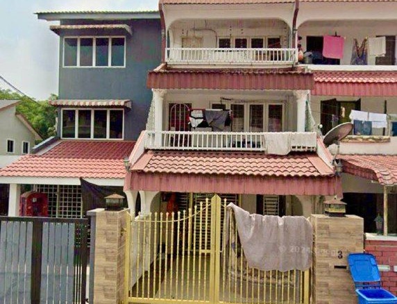 Rumah Lelong 3 Storey House (No. 3) @ Taman Sri Muda, Seksyen 25, Shah Alam, Selangor for Auction