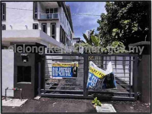 Bungalow For Auction 3 Storey Bungalow House (No. 6) @ Bukit Dumbar, Jelutong, Glugor, Penang for Auction