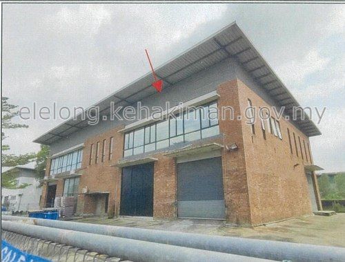 Factory For Auction 1.5 Storey Semi-D Factory (No. 23) @ Bukit Naga Industrial Park, Seksyen 32, Shah Alam, Selangor for Auction