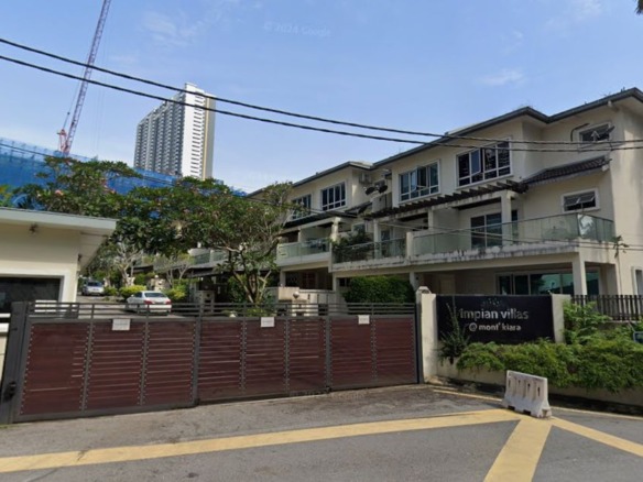 Rumah Lelong 2.5 Storey House (No. 27) @ Impian Villas, Mont Kiara, Kuala Lumpur for Auction