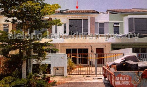 Rumah Lelong 2 Storey House (No. 12A) @ Taman Alam Sutera, Bandar Puncak Alam, Selangor for Auction