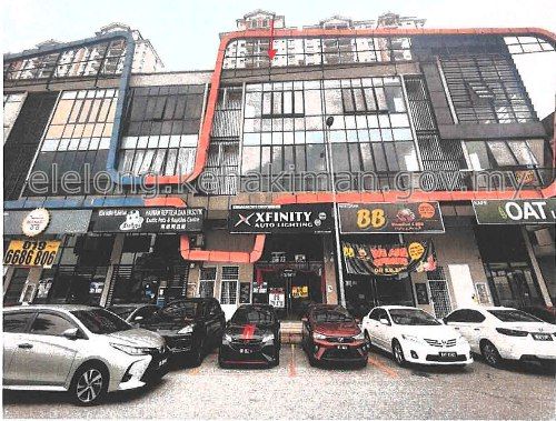 Shoplot Lelong 3 Storey Shop Office (Nos. A-G-8) @ Taman Serdang Perdana, Seri Kembangan, Selangor for Auction