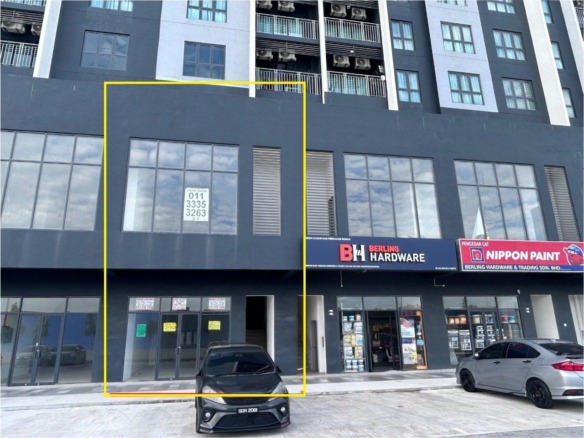 Shoplot Lelong 2 Storey Shop Office (A-11) @ Pusat Perniagaan Maya, Bandar Gamuda Cove, Banting, Selangor for Auction