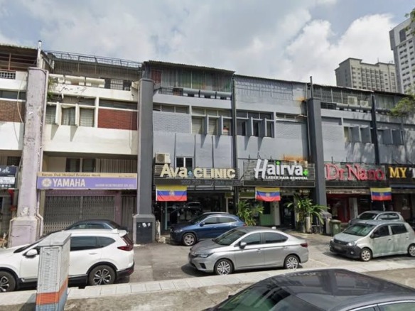 Shoplot Lelong 3.5 Storey Shop Office (Nos. 53) @ Taman United, Bandar Park, Old Klang Road, Kuala Lumpur for Auction