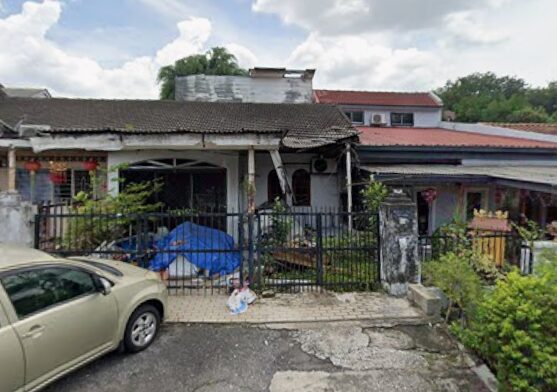 Rumah Lelong 1.5 Storey Terrace House (No. 1243) @ Taman Gembira, Kuala Lumpur for Auction
