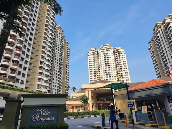 Bank Lelong Kondo Villa Angsana (No. C-17-8) @ Taman Rainbow, Kuala Lumpur for Auction