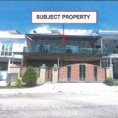 Rumah Lelong 2 Storey House (No. 5) @ The Vantage, Bandar Mahkota Cheras, Cheras, Selangor for Auction